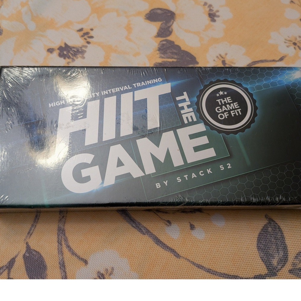 Stack 52 HIIT Exercise Card Game Sealed Bodyweight Fitness Workout